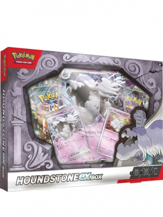 Pokémon Box EX Houndstone (POK85873 ) i gruppen LEKER, BARN OG BABY / Spill / Kortspill hos TP E-commerce Nordic AB (D00689)