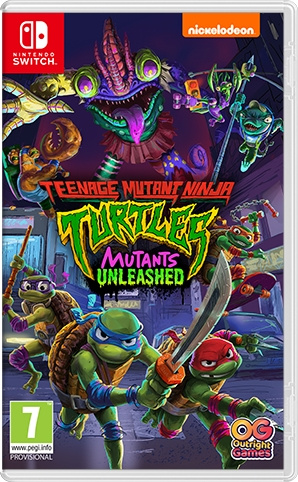 Teenage Mutant Ninja Turtles: Mutants Unleashed (Switch) i gruppen Elektronikk / TV-spill & tilbehør / Nintendo Switch / Spel hos TP E-commerce Nordic AB (D00690)