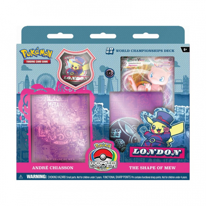 Pokémon - ASST Deck Champ World 2023 (POK85220) i gruppen LEKER, BARN OG BABY / Spill / Kortspill hos TP E-commerce Nordic AB (D00703)