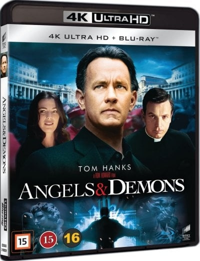 ANGELS & DEMONS 4K Blu-Ray i gruppen Elektronikk / Lyd & Bilde / TV og tilbehør / Filmer / Blu-ray hos TP E-commerce Nordic AB (D00711)