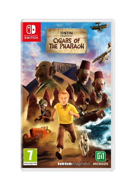 Tintin Reporter Cigars of the Pharaoh (Switch) i gruppen Elektronikk / TV-spill & tilbehør / Nintendo Switch / Spel hos TP E-commerce Nordic AB (D00747)