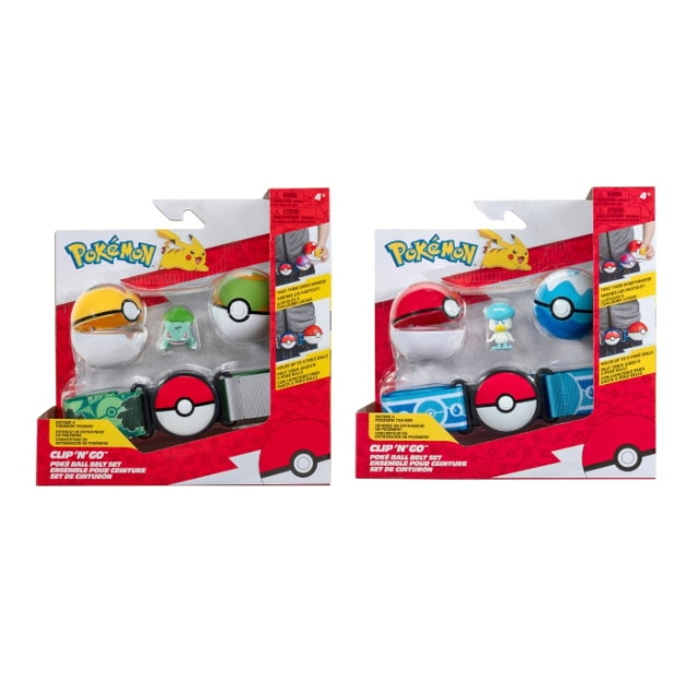 Pokémon POKEMON CLIP N GO BELTESETT ASS. (95283-16) i gruppen LEKER, BARN OG BABY / Leker / Figurer, miniatyrer og tilbehør hos TP E-commerce Nordic AB (D00751)