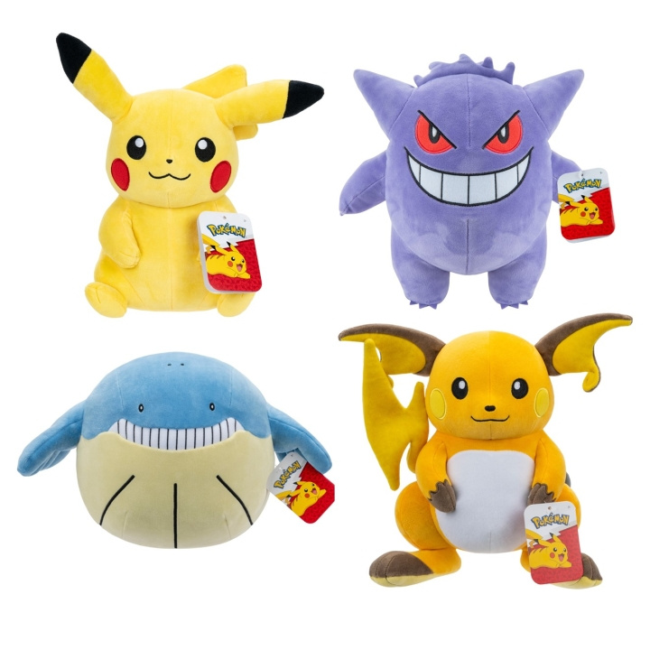 Pokémon Plysj 30 cm Ass. (95257-14) i gruppen LEKER, BARN OG BABY / Babyleker (0-3 år) / Kosedyr hos TP E-commerce Nordic AB (D00769)