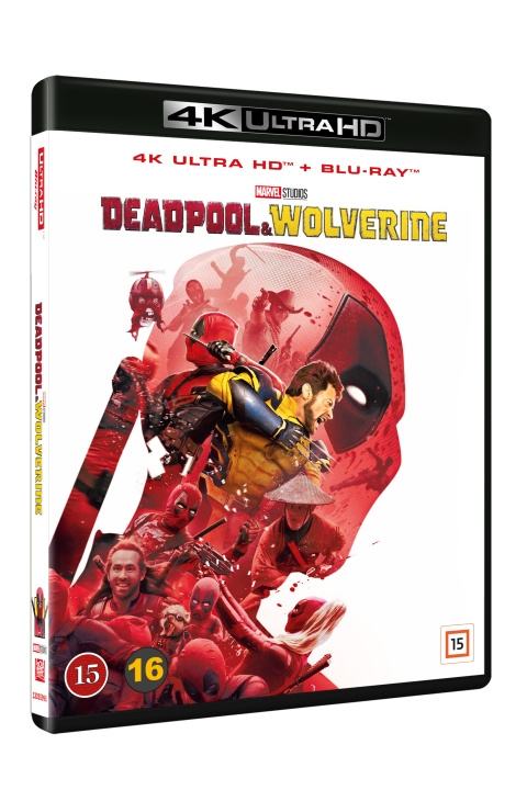 DEADPOOL & WOLVERINE i gruppen Elektronikk / Lyd & Bilde / TV og tilbehør / Filmer / Blu-ray hos TP E-commerce Nordic AB (D00782)