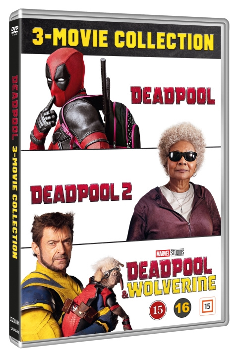 DEADPOOL 3-MOVIE COLLECTION i gruppen Elektronikk / Lyd & Bilde / TV og tilbehør / Filmer / DVD hos TP E-commerce Nordic AB (D00783)