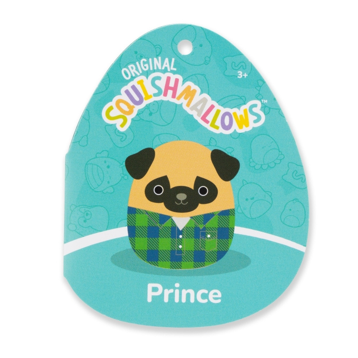 Squishmallows 30 cm P21 Prince Pug (216222) i gruppen LEKER, BARN OG BABY / Leker / Figurer, miniatyrer og tilbehør hos TP E-commerce Nordic AB (D00801)