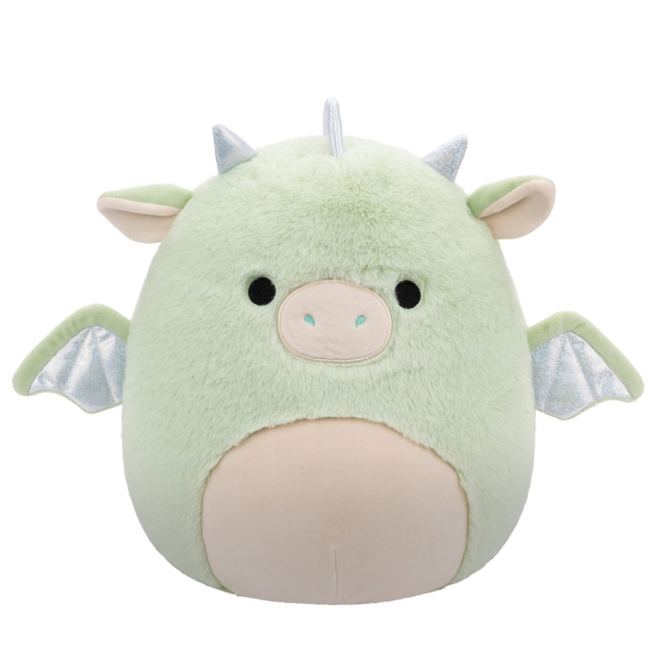 Squishmallows P21 Fuzz A Mallows Drew Dragon (219040) i gruppen LEKER, BARN OG BABY / Babyleker (0-3 år) / Kosedyr hos TP E-commerce Nordic AB (D00820)