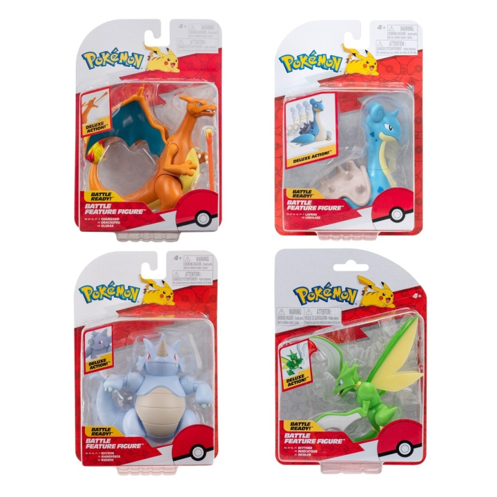 Pokémon Battle Feature Figur Ass. (95135-19) i gruppen LEKER, BARN OG BABY / Leker / Figurer, miniatyrer og tilbehør hos TP E-commerce Nordic AB (D00824)