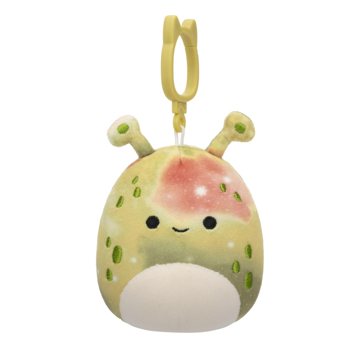 Squishmallows 9 cm P18 Clip On - Hawk Alien i gruppen LEKER, BARN OG BABY / Babyleker (0-3 år) / Kosedyr hos TP E-commerce Nordic AB (D00830)