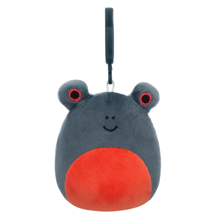 Squishmallows 9 cm P18 Clip On - Jameel Frog i gruppen LEKER, BARN OG BABY / Babyleker (0-3 år) / Kosedyr hos TP E-commerce Nordic AB (D00833)