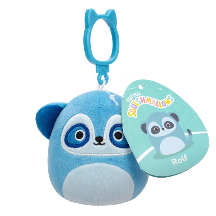 Squishmallows 9 cm P20 Clip On - Rolf Meerkat i gruppen LEKER, BARN OG BABY / Babyleker (0-3 år) / Kosedyr hos TP E-commerce Nordic AB (D00859)