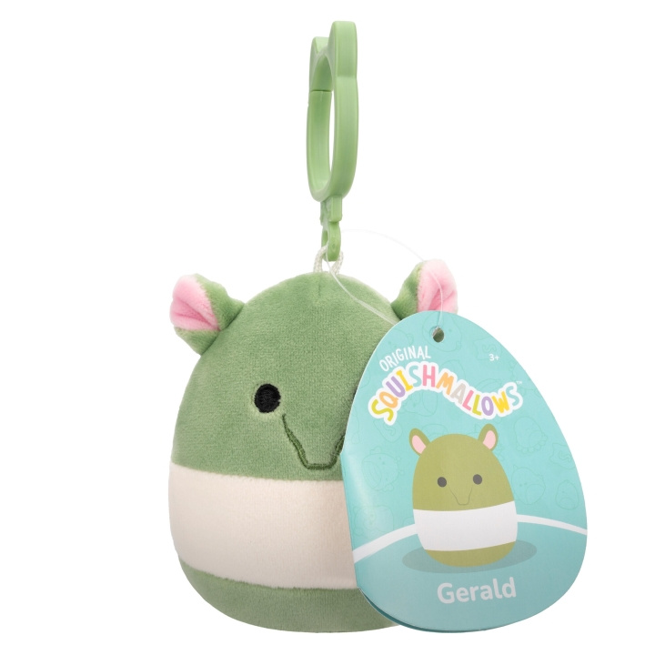 Squishmallows 9 cm P20 Clip On - Gerald Tapir i gruppen LEKER, BARN OG BABY / Babyleker (0-3 år) / Kosedyr hos TP E-commerce Nordic AB (D00861)