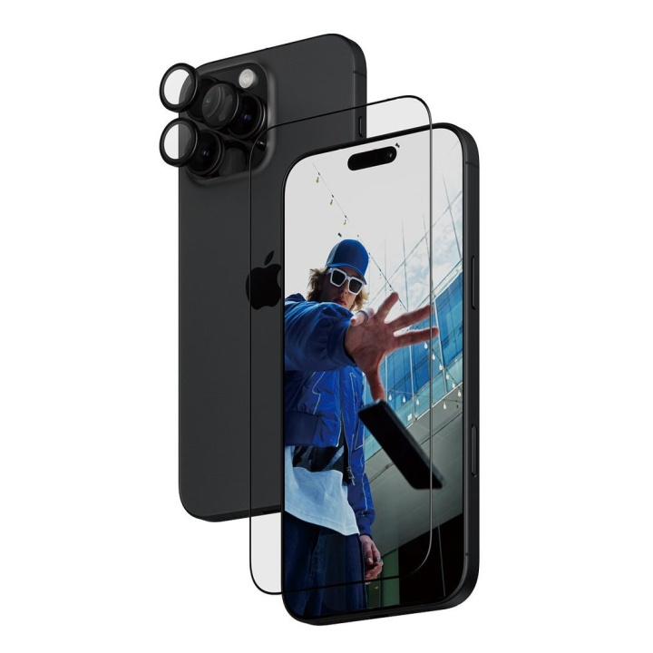 PanzerGlass iPhone 16 Pro Max 6,9\'\' 2-i-1-pakke i gruppen SMARTTELEFON & NETTBRETT / Mobilbeskyttelse / Apple / iPhone 16 hos TP E-commerce Nordic AB (D00929)