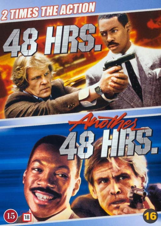 48 Hrs. & Another 48 Hrs. - DVD i gruppen Elektronikk / Lyd & Bilde / TV og tilbehør / Filmer / DVD hos TP E-commerce Nordic AB (D00947)