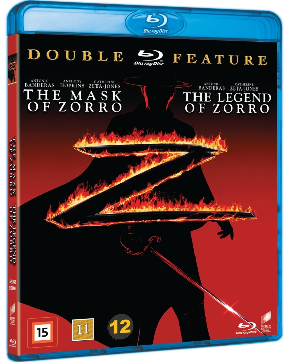 Zorro 1&2 Box Blu Ray i gruppen Elektronikk / Lyd & Bilde / TV og tilbehør / Filmer / Blu-ray hos TP E-commerce Nordic AB (D00948)