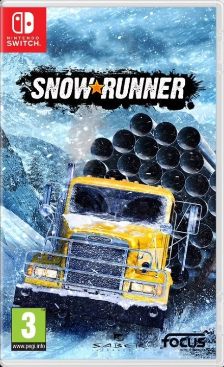 SnowRunner: A MudRunner (Switch) i gruppen Elektronikk / TV-spill & tilbehør / Nintendo Switch / Spel hos TP E-commerce Nordic AB (D00974)