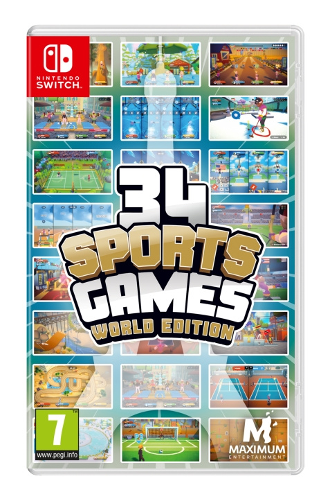 34 Sports Games – World Edition (Switch) i gruppen Elektronikk / TV-spill & tilbehør / Nintendo Switch / Spel hos TP E-commerce Nordic AB (D01016)