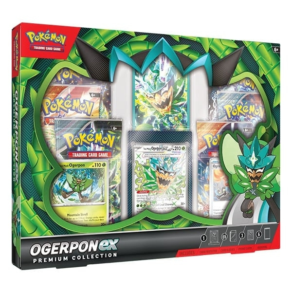 Pokémon Ogerpon ex Premium Collection (POK85882) i gruppen LEKER, BARN OG BABY / Spill / Kortspill hos TP E-commerce Nordic AB (D01018)