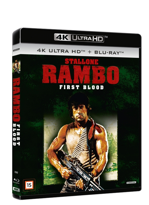 Rambo : First Blood i gruppen Elektronikk / Lyd & Bilde / TV og tilbehør / Filmer / Blu-ray hos TP E-commerce Nordic AB (D01023)