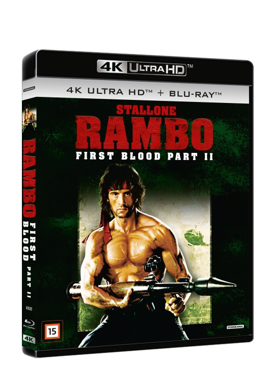 Rambo 2: First Blood Part 2 i gruppen Elektronikk / Lyd & Bilde / TV og tilbehør / Filmer / Blu-ray hos TP E-commerce Nordic AB (D01024)