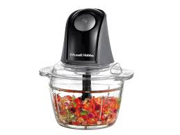 Russell Hobbs Matte Charcoal Mini Chopper - Matte Charcoal - 1 liter i gruppen HJEM, HUS OG HAGE / Husholdningsapparater / Matprosessorer og kjøkkenassistenter / Matprosessorer hos TP E-commerce Nordic AB (D01037)