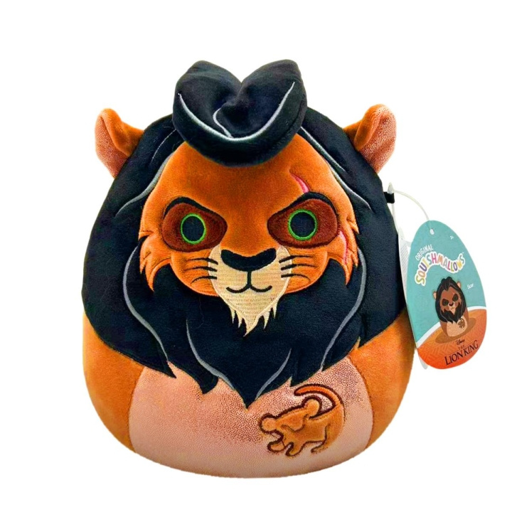 Squishmallows Disney Løvenes Konge - Scar i gruppen LEKER, BARN OG BABY / Babyleker (0-3 år) / Kosedyr hos TP E-commerce Nordic AB (D01063)