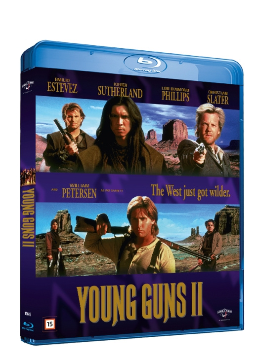 Young Guns 2 - Blu ray i gruppen Elektronikk / Lyd & Bilde / TV og tilbehør / Filmer / Blu-ray hos TP E-commerce Nordic AB (D01071)