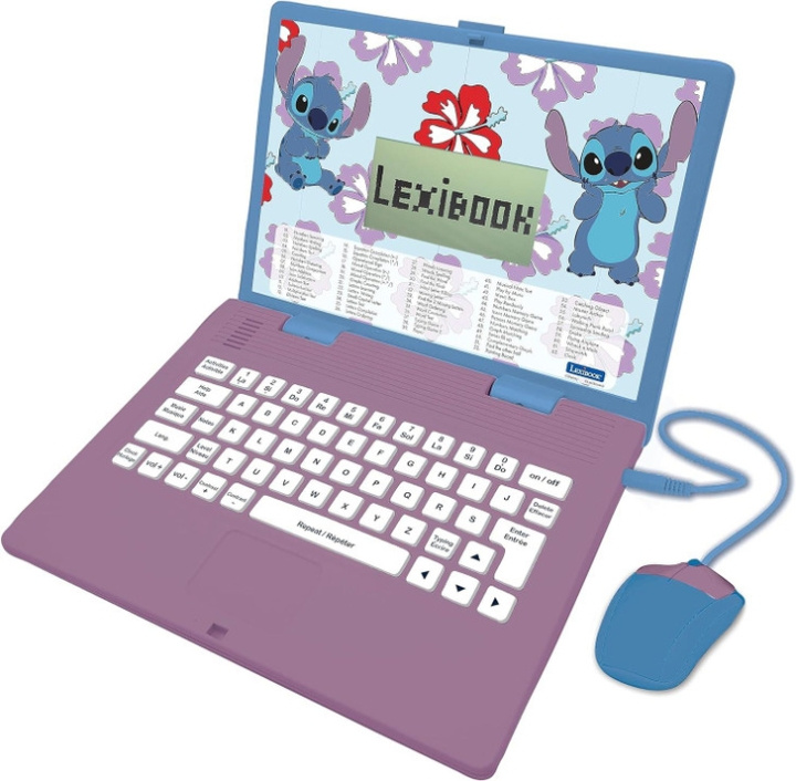 Lexibook Disney Stitch - Pedagogisk bærbar PC (ENG) (JC598Di1) i gruppen LEKER, BARN OG BABY / Leker / Leksaker hos TP E-commerce Nordic AB (D01085)