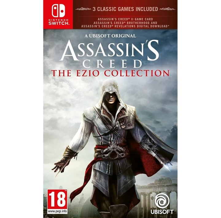 Assassin\'s Creed: The Ezio Collection (Switch) i gruppen Elektronikk / TV-spill & tilbehør / Nintendo Switch / Spel hos TP E-commerce Nordic AB (D01093)