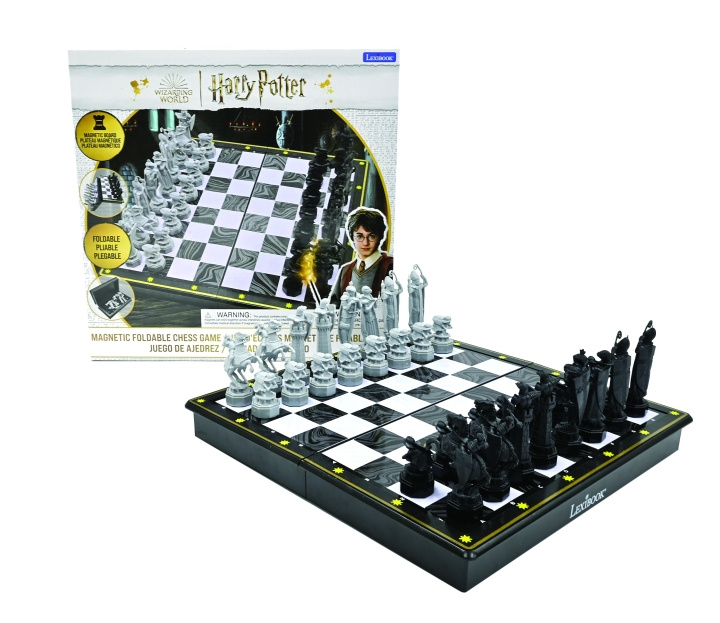 Lexibook Harry Potter magnetisk sammenleggbart sjakkspill - (CGM300HP) i gruppen LEKER, BARN OG BABY / Spill / Brettspill hos TP E-commerce Nordic AB (D01123)