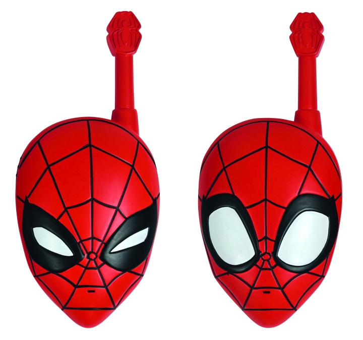 Lexibook 3D Spiderman Walkie Talkies - (TW18SP) i gruppen SPORT, FRITID & HOBBY / Friluftsliv / Walkie talkie hos TP E-commerce Nordic AB (D01137)