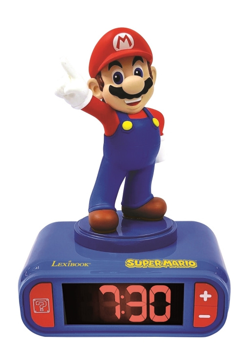 Lexibook Super Mario - vekkerklokke 3D (RL800NI) i gruppen HJEM, HUS OG HAGE / Klokker & Teller / Vekkerklokker hos TP E-commerce Nordic AB (D01146)