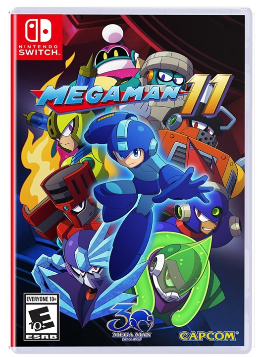 Megaman 11 (Import) (#) (Switch) i gruppen Elektronikk / TV-spill & tilbehør / Nintendo Switch / Spel hos TP E-commerce Nordic AB (D01186)