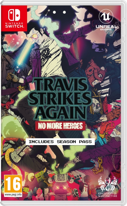 Travis Strikes Again: No More Heroes (Switch) i gruppen Elektronikk / TV-spill & tilbehør / Nintendo Switch / Spel hos TP E-commerce Nordic AB (D01187)