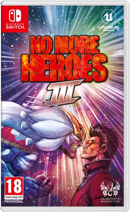 No More Heroes 3 (Switch) i gruppen Elektronikk / TV-spill & tilbehør / Nintendo Switch / Spel hos TP E-commerce Nordic AB (D01216)