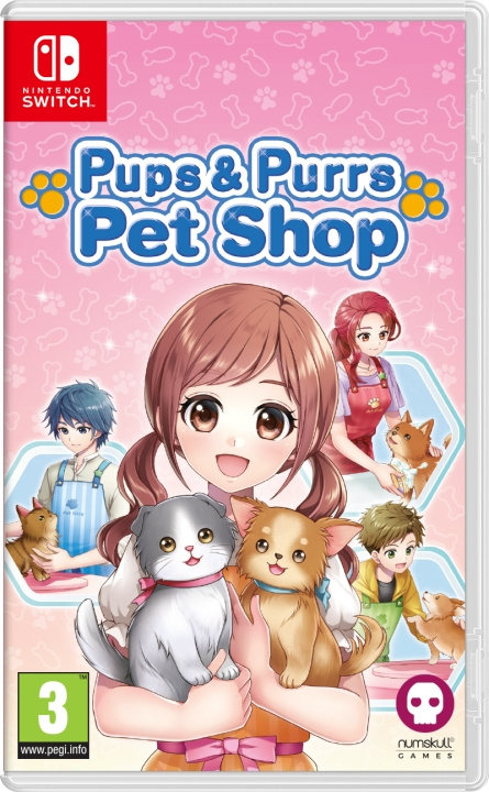 Pups & Purrs Pet Shop (Switch) i gruppen Elektronikk / TV-spill & tilbehør / Nintendo Switch / Spel hos TP E-commerce Nordic AB (D01315)