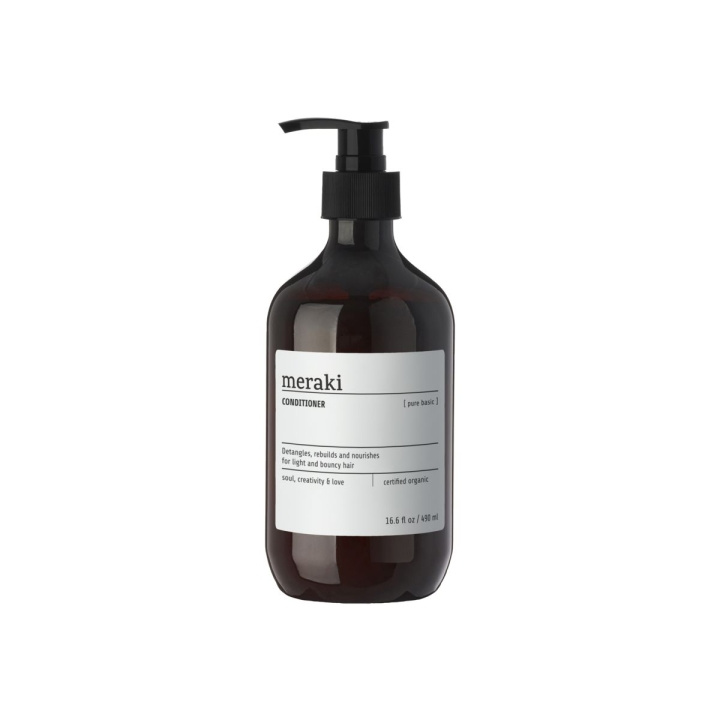 Meraki Balsam 490 ml - Pure basic (311060506) i gruppen HELSE OG SKJØNNHET / Hår & styling / Hårpleie / Balsam hos TP E-commerce Nordic AB (D01320)