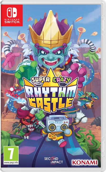 Super Crazy Rhythm Castle (Switch) i gruppen Elektronikk / TV-spill & tilbehør / Nintendo Switch / Spel hos TP E-commerce Nordic AB (D01325)