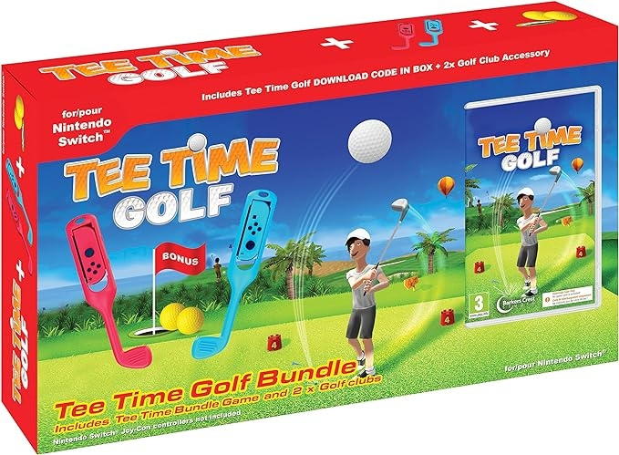 Tee Time Golf Bundle (Switch) i gruppen Elektronikk / TV-spill & tilbehør / Nintendo Switch / Spel hos TP E-commerce Nordic AB (D01346)