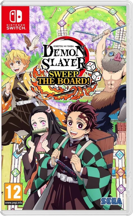 Demon Slayer -Kimetsu no Yaiba- Sweep the Board! (Switch) i gruppen Elektronikk / TV-spill & tilbehør / Nintendo Switch / Spel hos TP E-commerce Nordic AB (D01357)