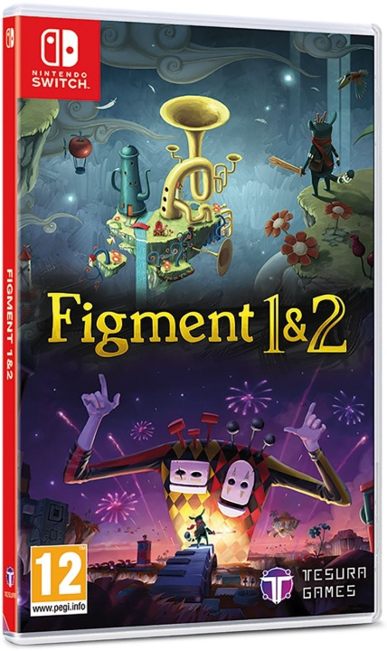 Figment 1 & 2 (Switch) i gruppen Elektronikk / TV-spill & tilbehør / Nintendo Switch / Spel hos TP E-commerce Nordic AB (D01360)