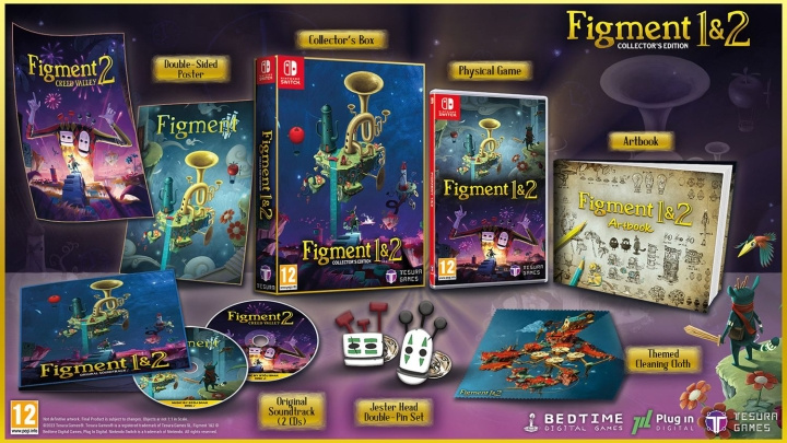 Figment 1 & 2 (Collectors Edition) (Switch) i gruppen Elektronikk / TV-spill & tilbehør / Nintendo Switch / Spel hos TP E-commerce Nordic AB (D01361)