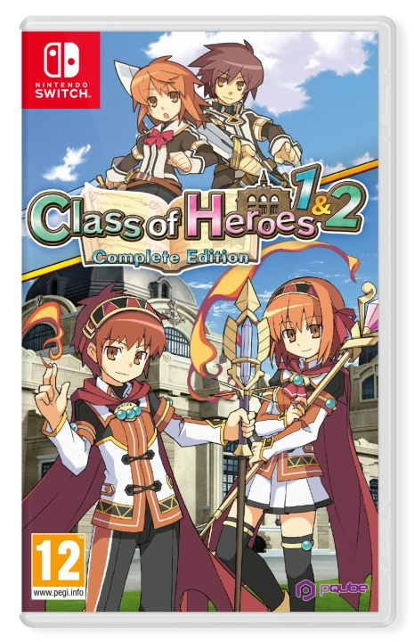 Class of Heroes 1+2 (Switch) i gruppen Elektronikk / TV-spill & tilbehør / Nintendo Switch / Spel hos TP E-commerce Nordic AB (D01363)