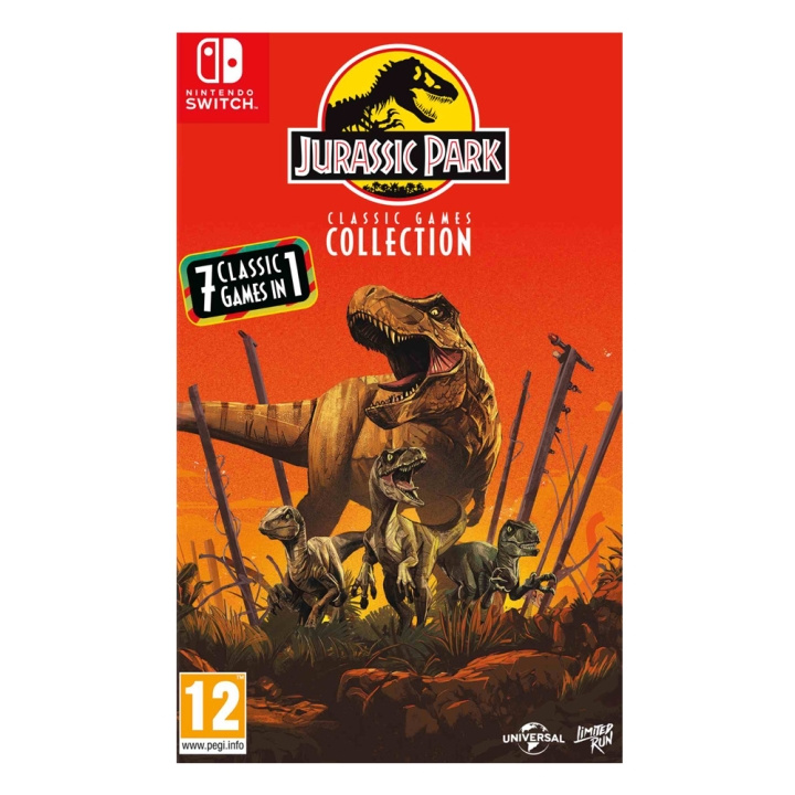 Jurassic Park: Classic Games Collection (Switch) i gruppen Elektronikk / TV-spill & tilbehør / Nintendo Switch / Spel hos TP E-commerce Nordic AB (D01374)