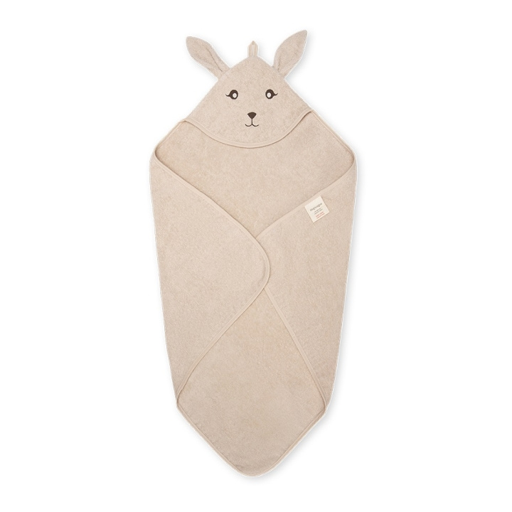 That\'s Mine Mivo Hooded Towel Bunny i gruppen LEKER, BARN OG BABY / Barnetekstiler / Badetilbehør hos TP E-commerce Nordic AB (D01388)