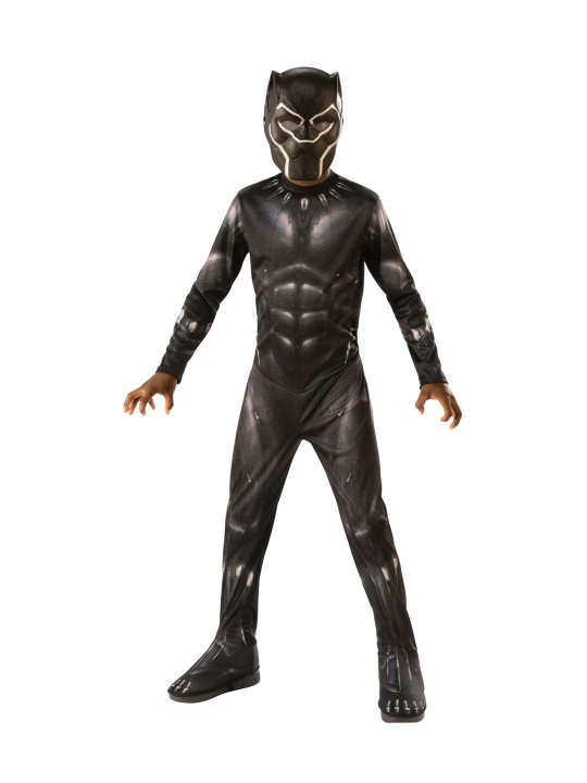 Rubies Marvel Costume - Black Panther (116 cm) i gruppen LEKER, BARN OG BABY / Leker / Masker og kostymer hos TP E-commerce Nordic AB (D01464)