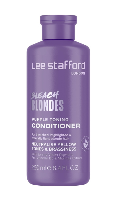 Lee Stafford Bleach Blondes Purple Toning Conditioner 250 ml i gruppen HELSE OG SKJØNNHET / Hår & styling / Hårpleie / Balsam hos TP E-commerce Nordic AB (D01493)