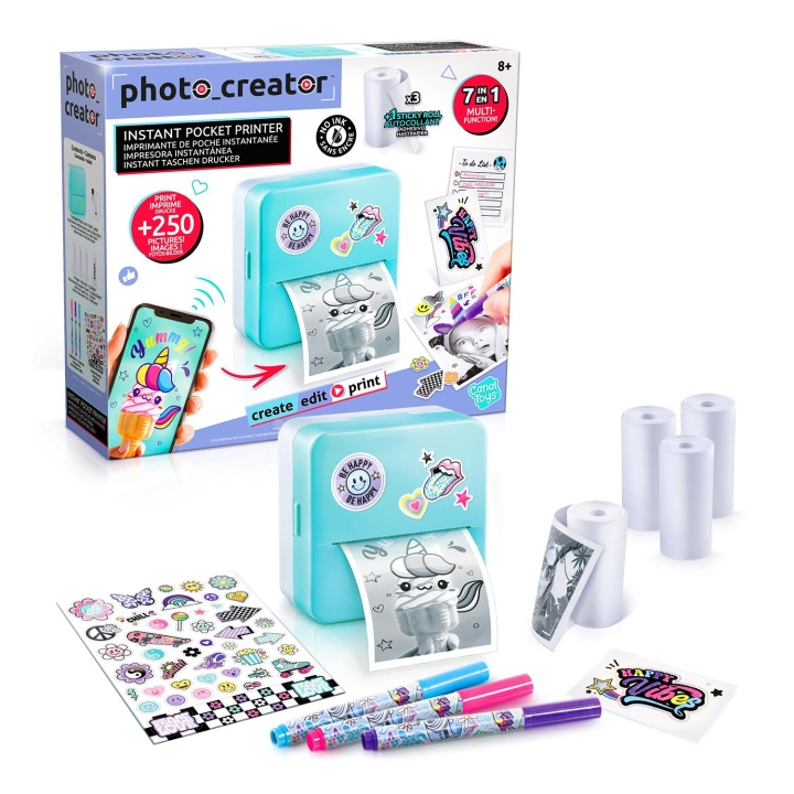 Studio Creator Photo Creator - Instant Pocket Printer (12317) i gruppen LEKER, BARN OG BABY / Leker / Håndtverk hos TP E-commerce Nordic AB (D01510)