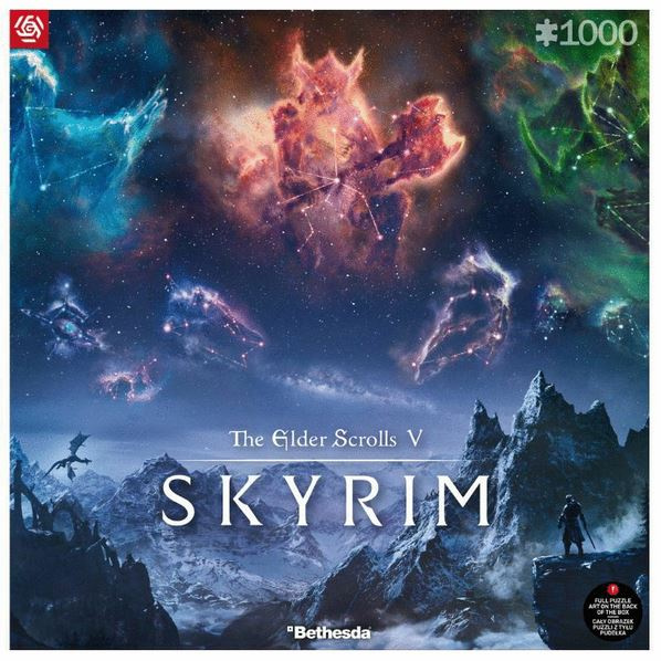 Good Loot - Spillpuslespill: The Elder Scrolls V - Skyrim, 1000 brikker i gruppen SPORT, FRITID & HOBBY / Hobby / Puslespill hos TP E-commerce Nordic AB (D01552)