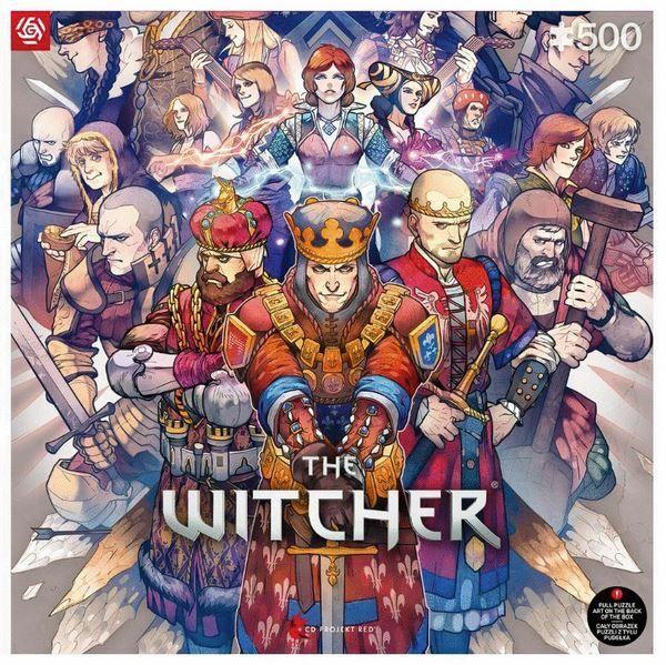 Good Loot - Spillpuslespill: The Witcher Northern Realms, 500 brikker i gruppen SPORT, FRITID & HOBBY / Hobby / Puslespill hos TP E-commerce Nordic AB (D01553)